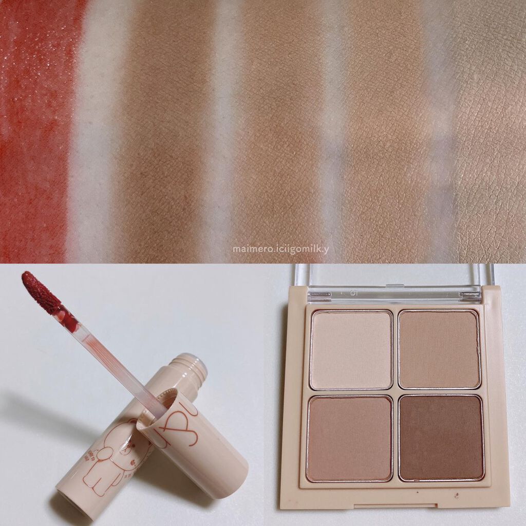 いちごみるく🐰🍼 on LIPS 「🍓ロムアンドとラインフレンズのコラボエディション限定カラーのセ..」(4枚目)