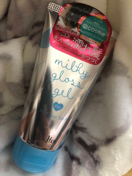 ミルキィグロスジェル/Me&Her/ヘアジェルを使ったクチコミ(1枚目)