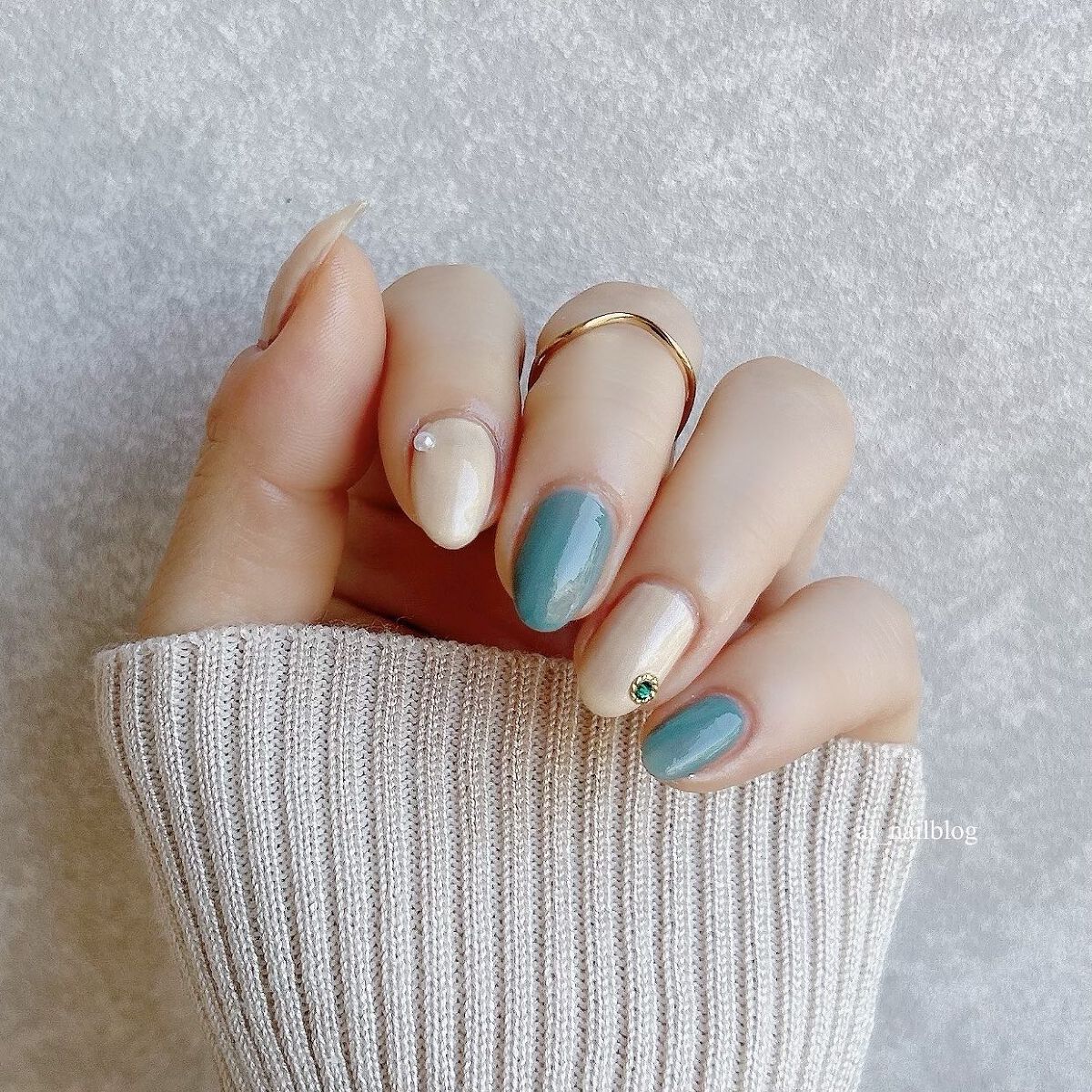 ジーニッシュ 121.カーム/ジーニッシュマニキュア/マニキュアを使ったクチコミ（2枚目）