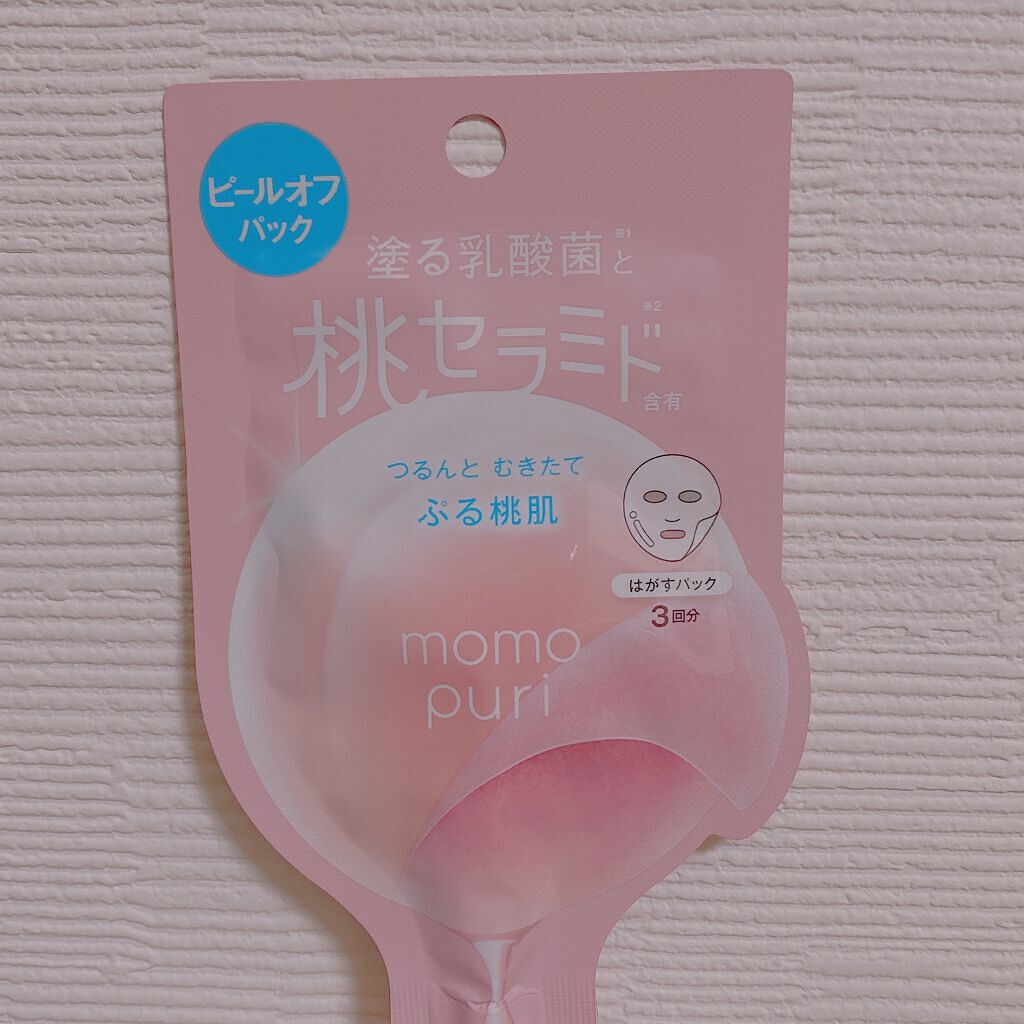 ももぷり フレッシュピールオフパック/ももぷり/ピーリングを使ったクチコミ(1枚目)