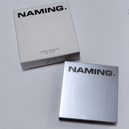 COLORFUL EYE PALETTE/NAMING./アイシャドウパレットを使ったクチコミ(3枚目)