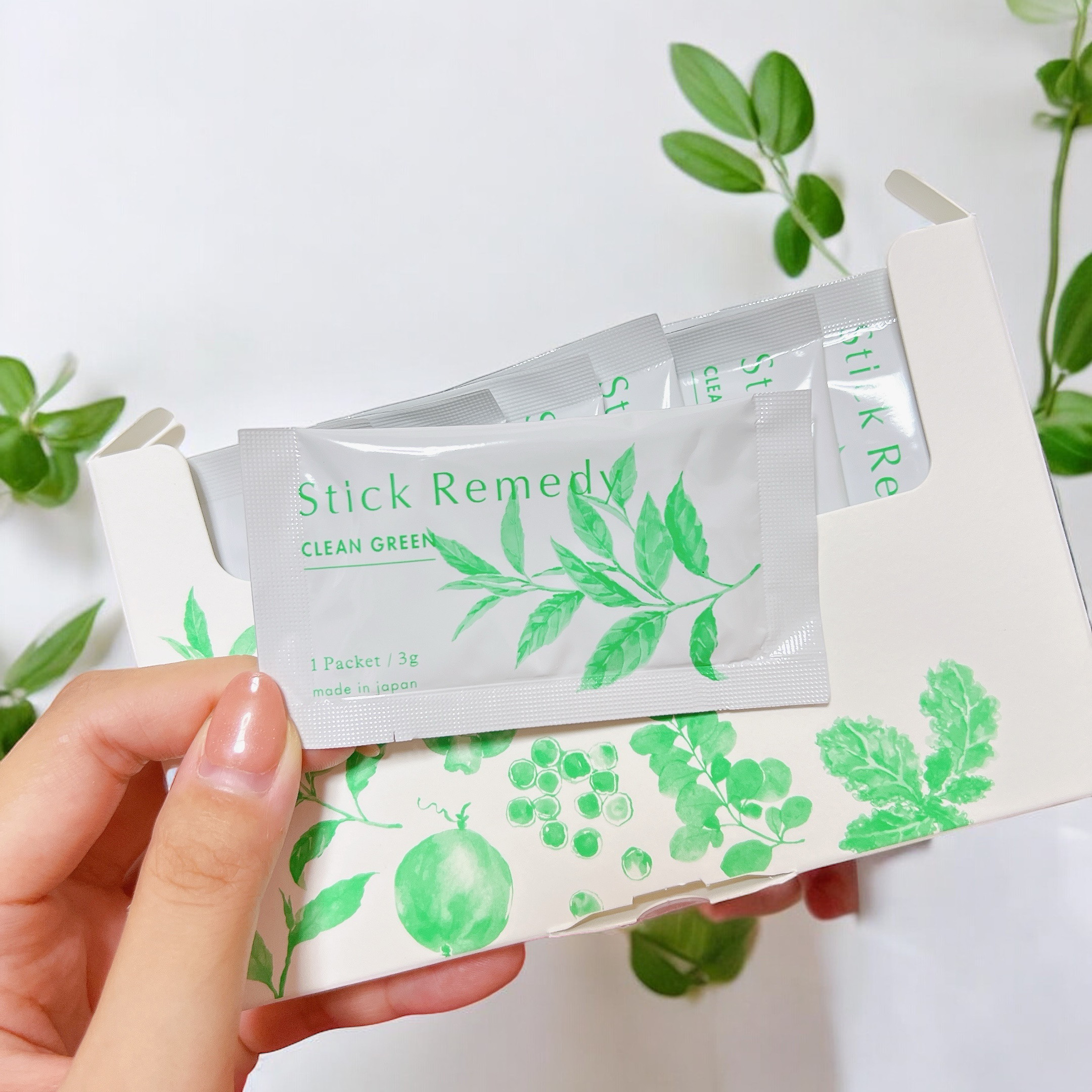 Clean Green/Stick Remedy/健康サプリメントを使ったクチコミ（3枚目）