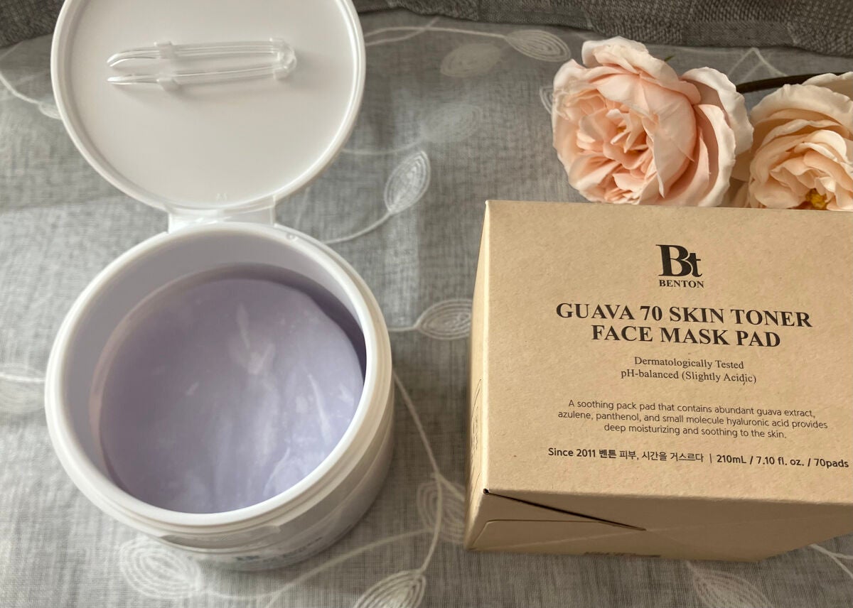 グアバ 70スキントナーパッド /BENTON/トナーパッドを使ったクチコミ(2枚目)
