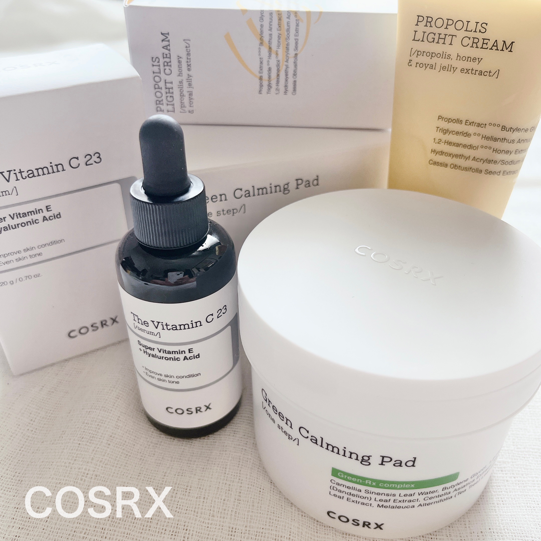 ワンステップグリーンカーミングパッド/COSRX/トナーパッドを使ったクチコミ（1枚目）