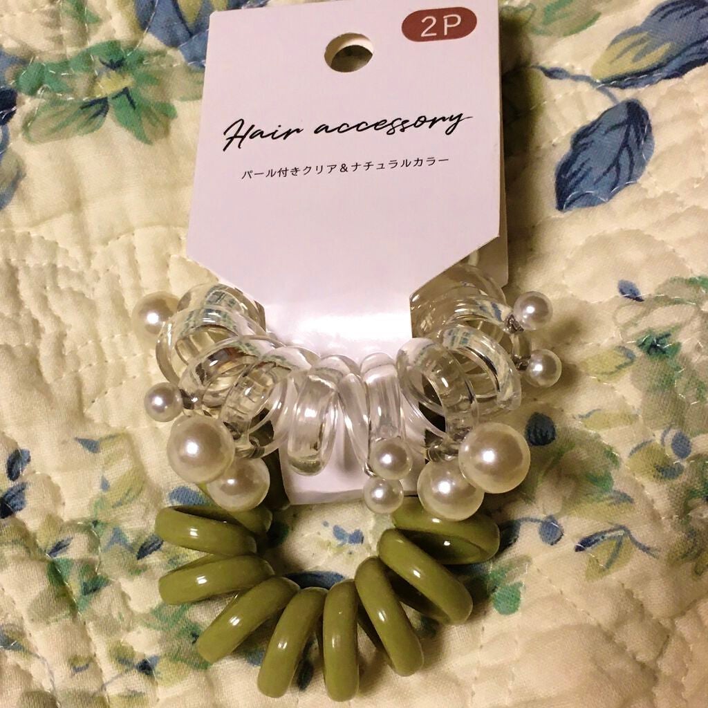 ヘアアクセサリー/セリア/ヘアアクセサリーを使ったクチコミ(1枚目)