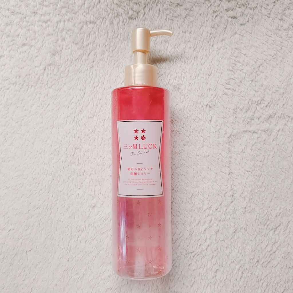 朝のふきとリッチ洗顔ジェリー/三ツ星LUCK/その他洗顔料を使ったクチコミ(1枚目)