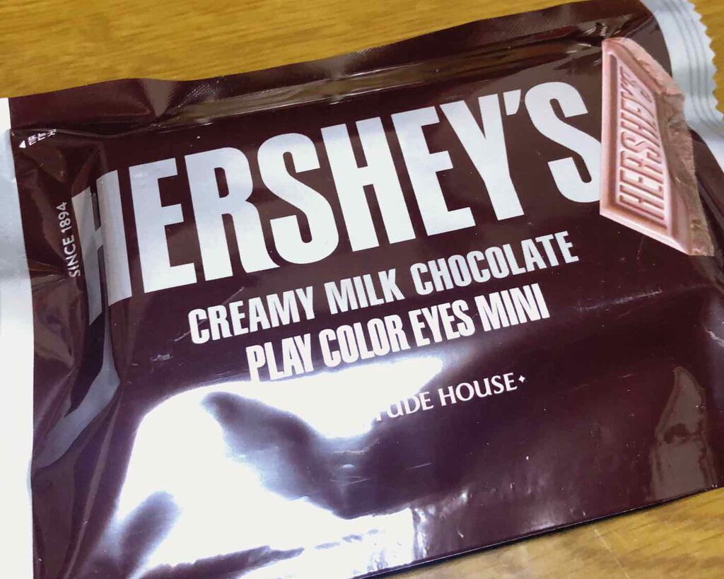 ハーシー プレイカラーアイズミニ/ETUDE/アイシャドウパレットを使ったクチコミ（1枚目）