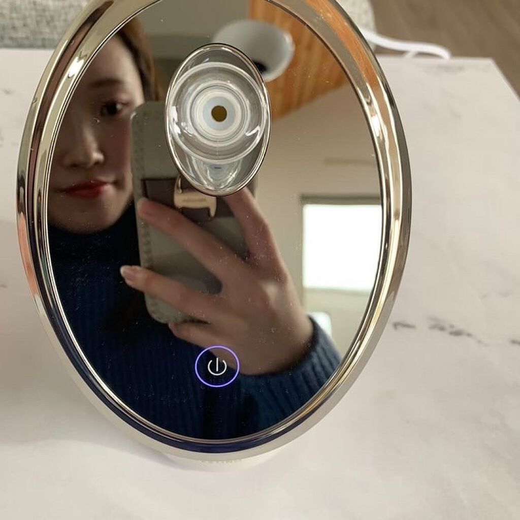 フェイシャル モイスト ナノスチーマー/SIMPLE MIND/美顔器・マッサージを使ったクチコミ（3枚目）