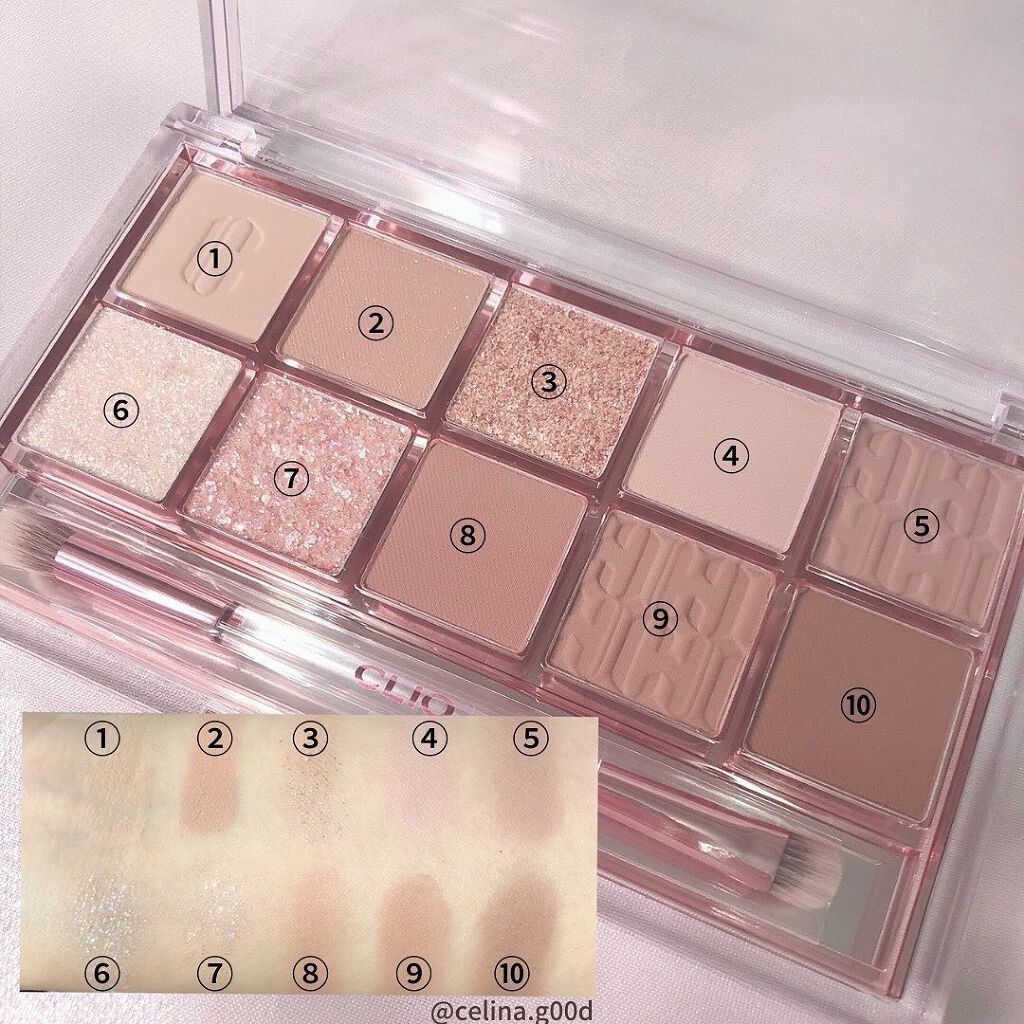 プロ アイ パレット/CLIO/アイシャドウパレットを使ったクチコミ（3枚目）