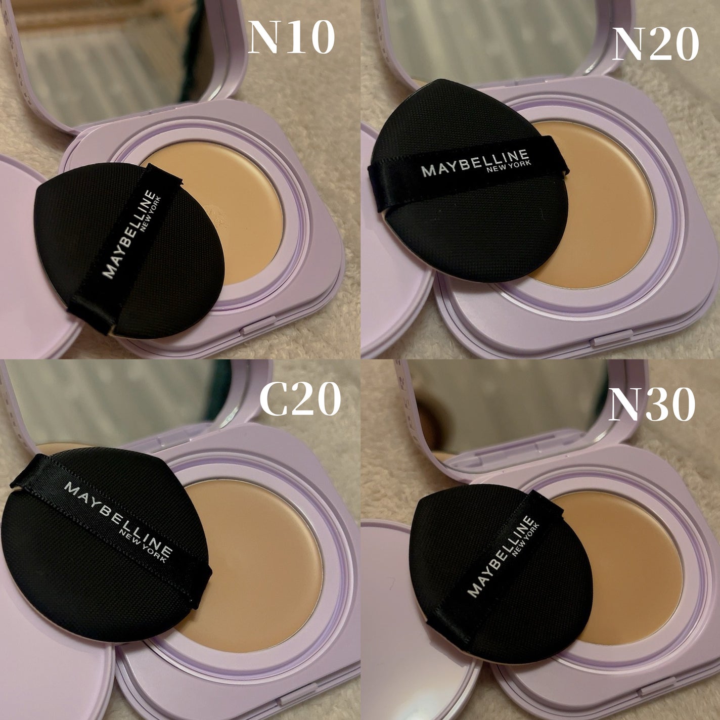 SPステイ クリームパクト ファンデーション/MAYBELLINE NEW YORK/クリーム・エマルジョンファンデーションを使ったクチコミ(3枚目)