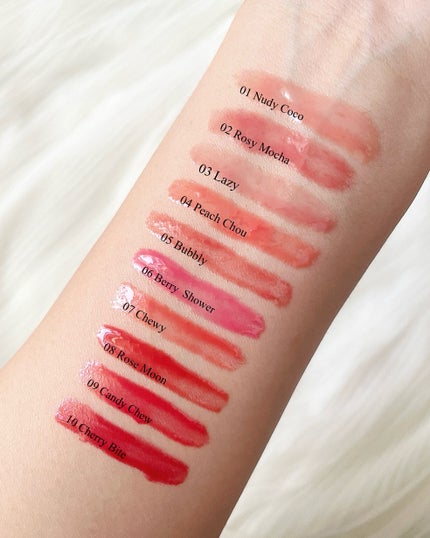 グレイズバウンシングティント/2aN/リップティントを使ったクチコミ(3枚目)