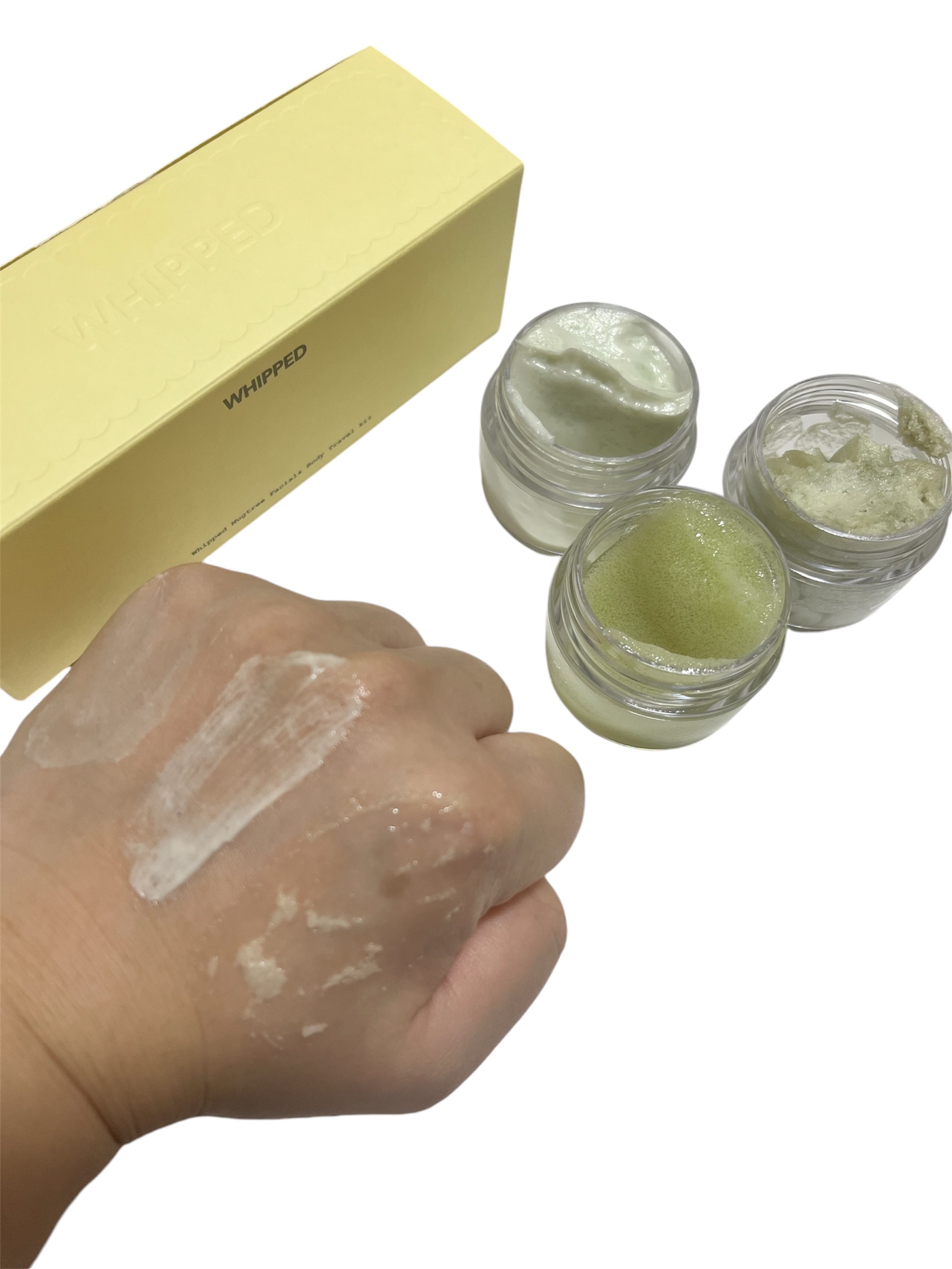 ホイップドマグツリーフェイシャル＆ボディトラベルキット/WHIPPED/その他キットセットを使ったクチコミ（3枚目）