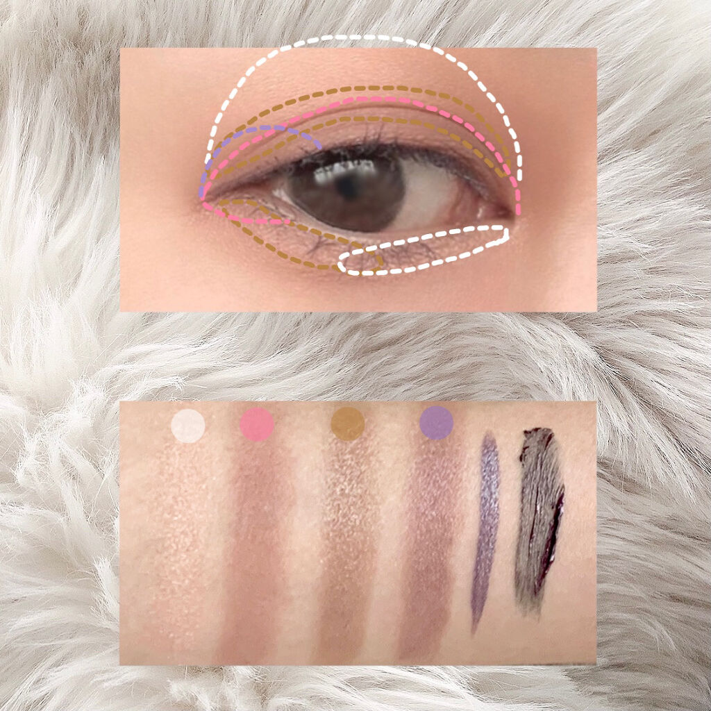 シャドーカスタマイズ/MAJOLICA MAJORCA/単色アイシャドウを使ったクチコミ（3枚目）