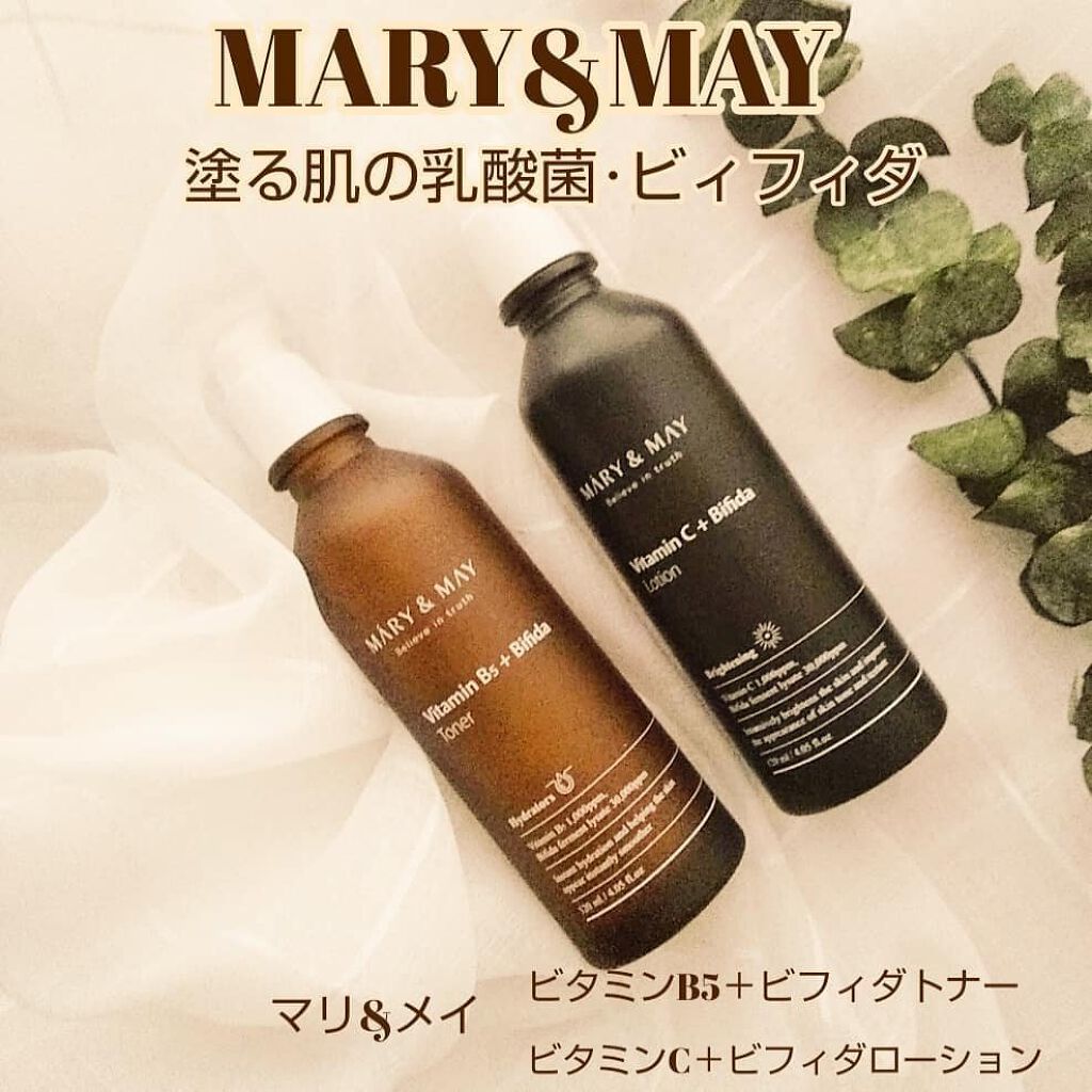 ビタミンB5+ビフィダトナー/MARY&MAY/化粧水を使ったクチコミ（1枚目）