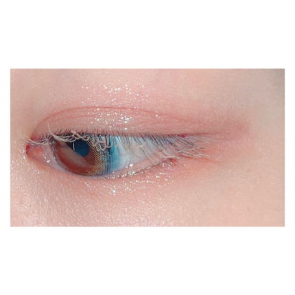 グリッター シャドウ カラー/rom&nd/グリッターを使ったクチコミ(3枚目)