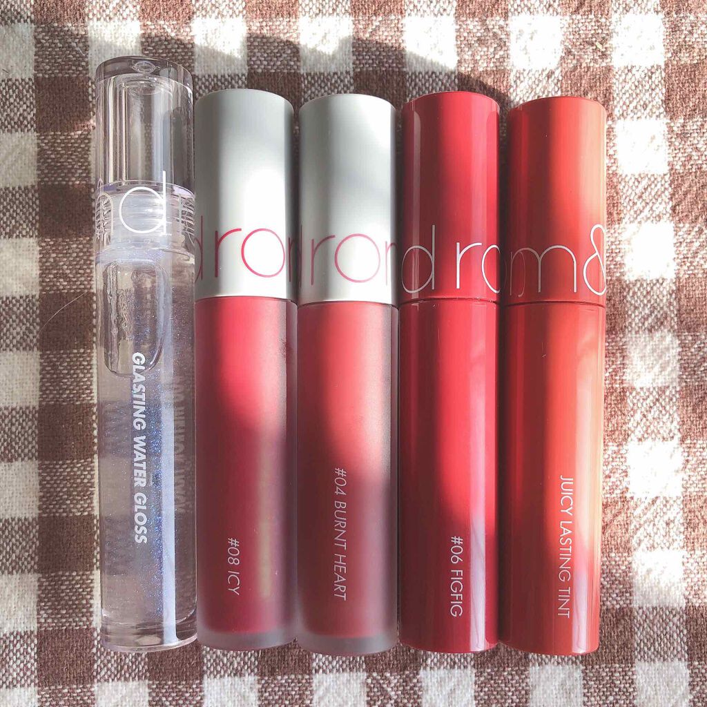 ジューシーラスティングティント/rom&nd/リップティントを使ったクチコミ(1枚目)