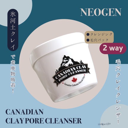 カナディアンクレイ ポア クレンザー/NEOGEN/洗い流すパック・マスクを使ったクチコミ(1枚目)