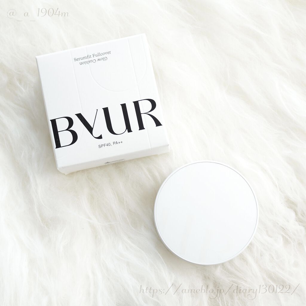 セラムフィット フルカバー グロークッション 21 ナチュラルベージュ/ByUR/クッションファンデーションを使ったクチコミ（1枚目）