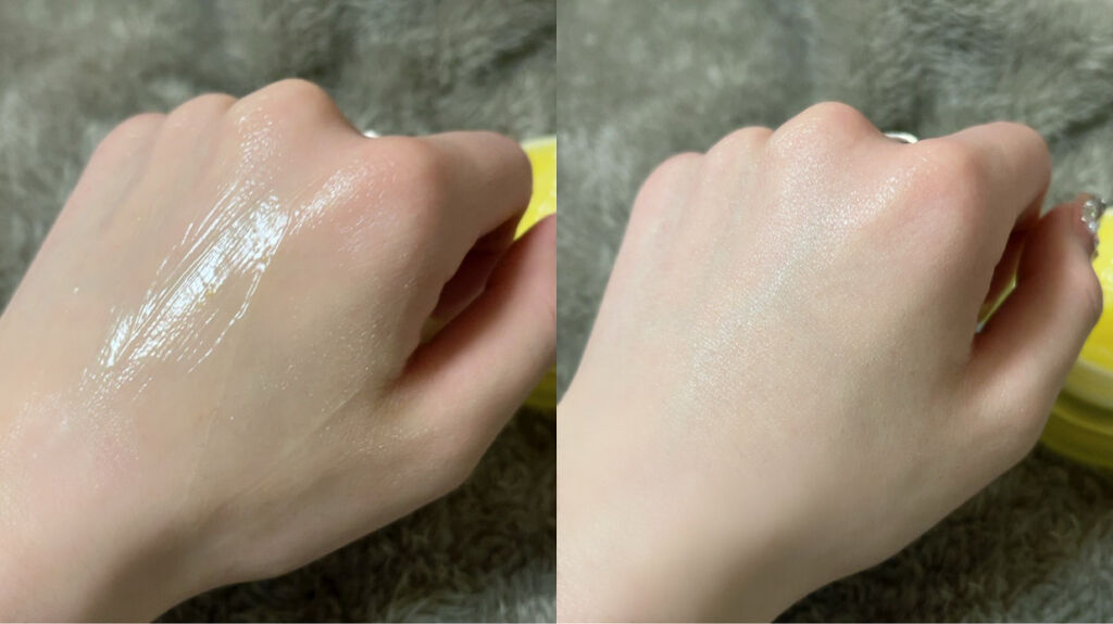 月光ゆず睡眠パック(旧バージョン)/HANYUL(ハンユル)/フェイスクリームを使ったクチコミ（3枚目）