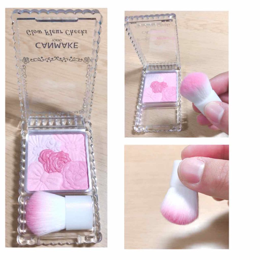 グロウフルールチークス/キャンメイク/パウダーチークを使ったクチコミ(2枚目)