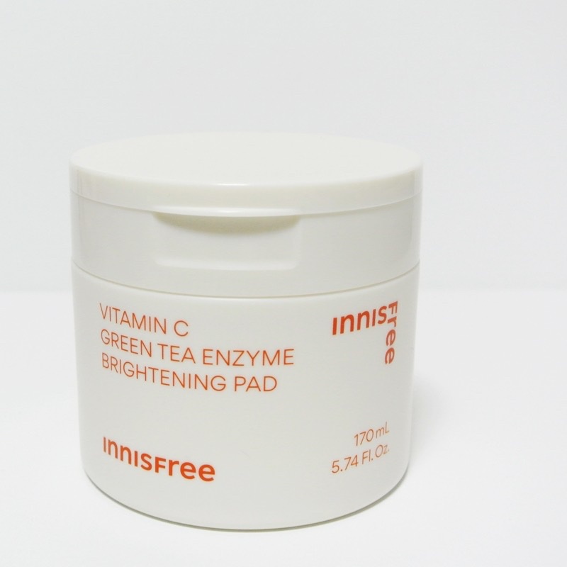 ビタC グリーンティーエンザイム ブライト パッド/innisfree/トナーパッドを使ったクチコミ（1枚目）