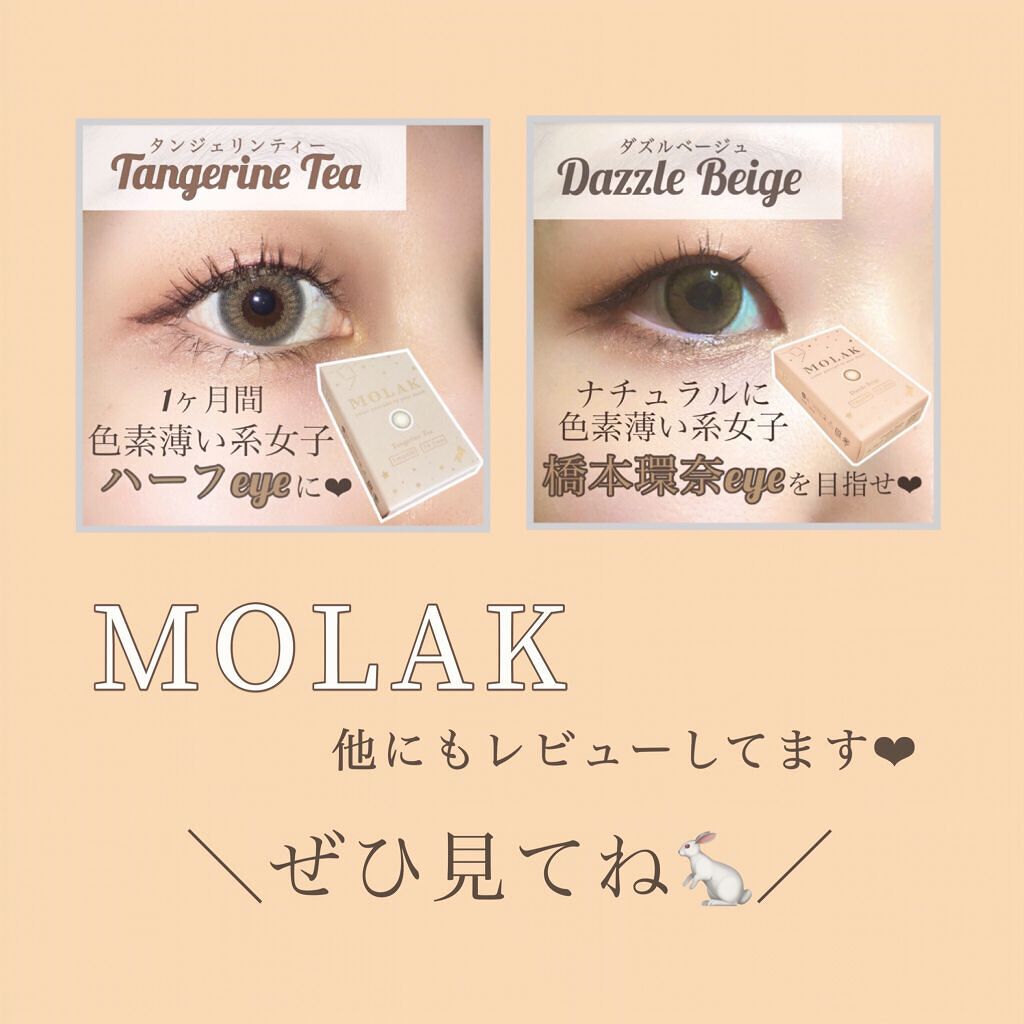 MOLAK 1month ティントブラウン/MOLAK/１ヶ月（１MONTH）カラコンを使ったクチコミ（3枚目）