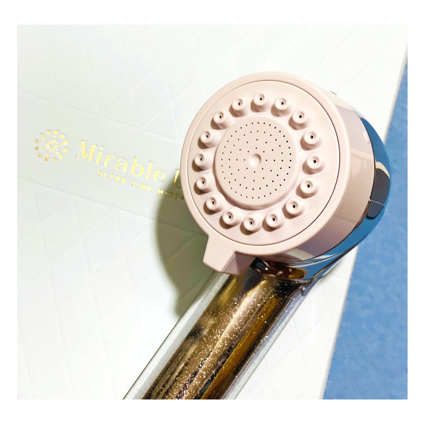 ミラブル潤/ミラブル/シャワーヘッドを使ったクチコミ(1枚目)