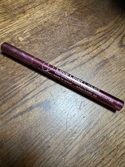 リキッドアイライナーR4/ラブ・ライナー/リキッドアイライナーを使ったクチコミ(1枚目)