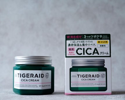 薬用CICAリペア クリーム/タイガレイド/フェイスクリームを使ったクチコミ(1枚目)