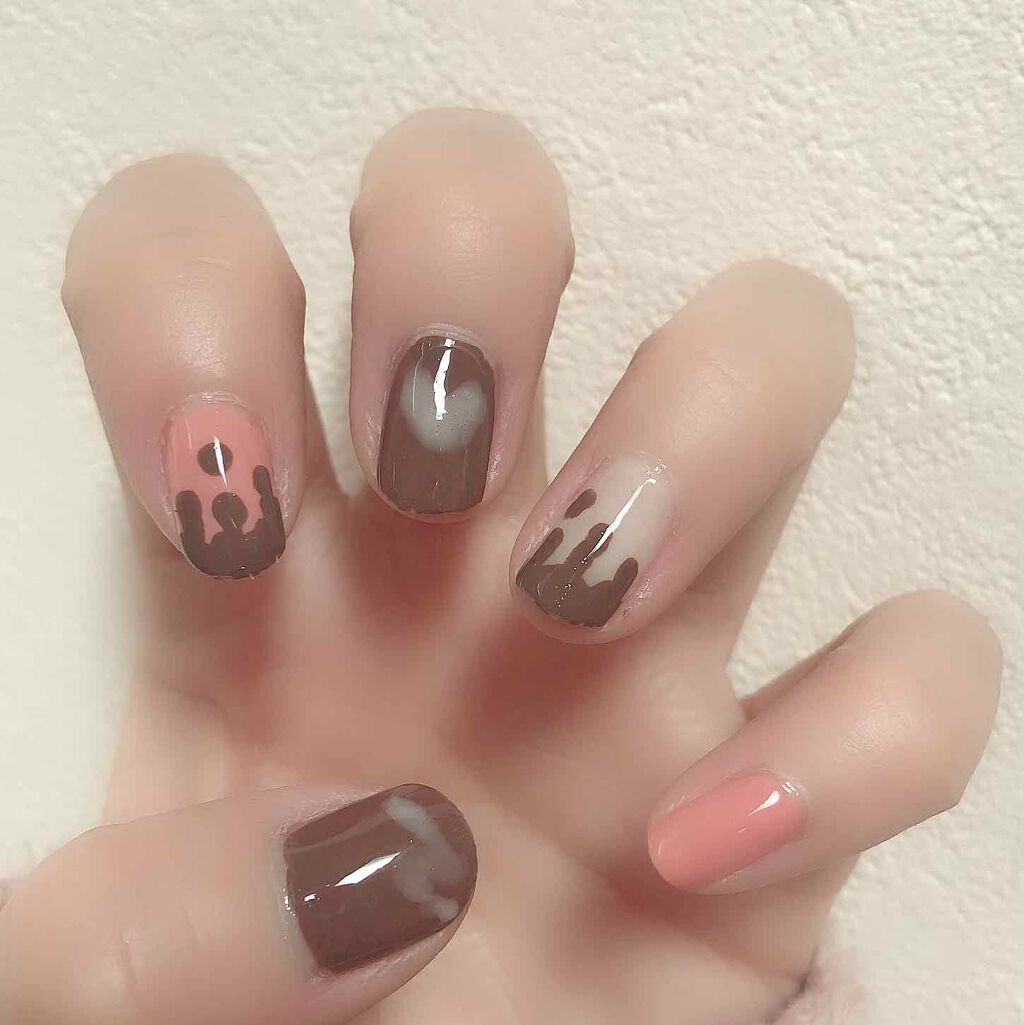 ミニネイル PK04 アラモアナサンセット/パラドゥ/マニキュアを使ったクチコミ（2枚目）