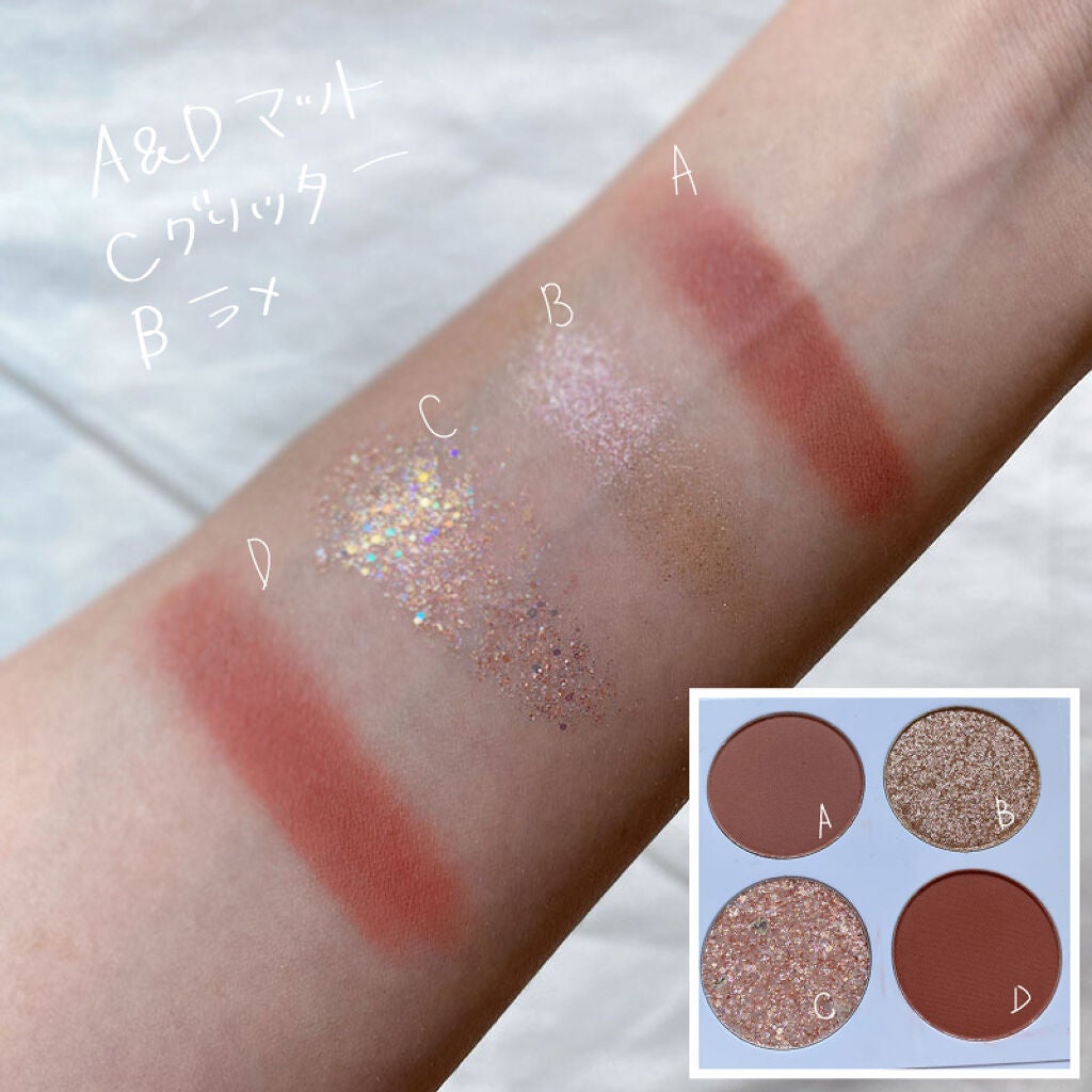 ゲットルーズグリッタージェル/unleashia/グリッターを使ったクチコミ(2枚目)