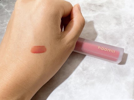 Melty flower lip tint/haomii/口紅を使ったクチコミ(3枚目)