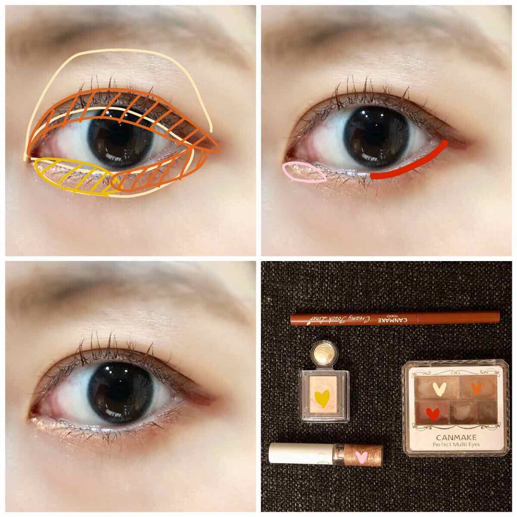 グリッターライナー/b idol/グリッターを使ったクチコミ（2枚目）