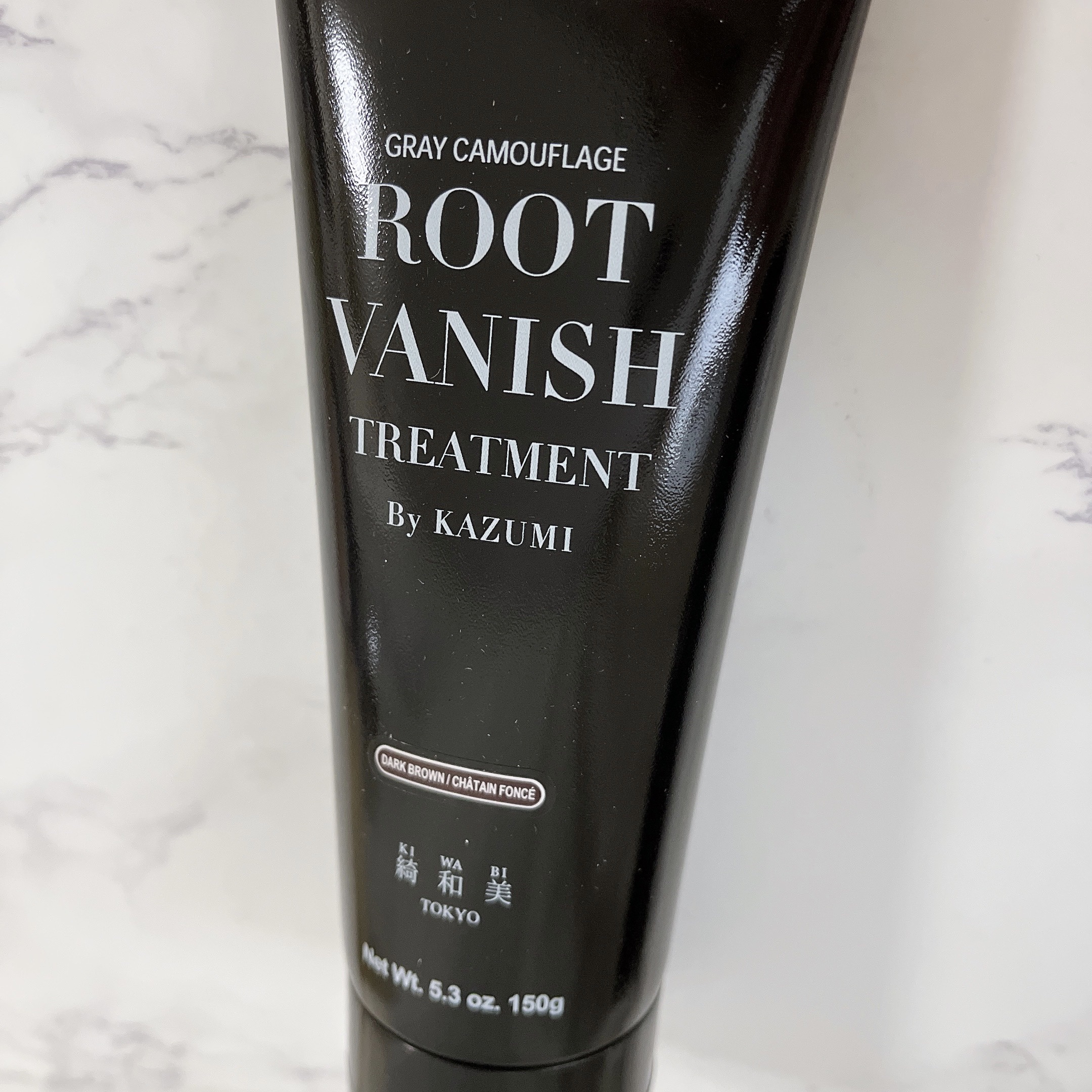 ROOT VANISH 白髪染めカラーシャンプー/ トリートメント/綺和美/市販シャンプーを使ったクチコミ（2枚目）