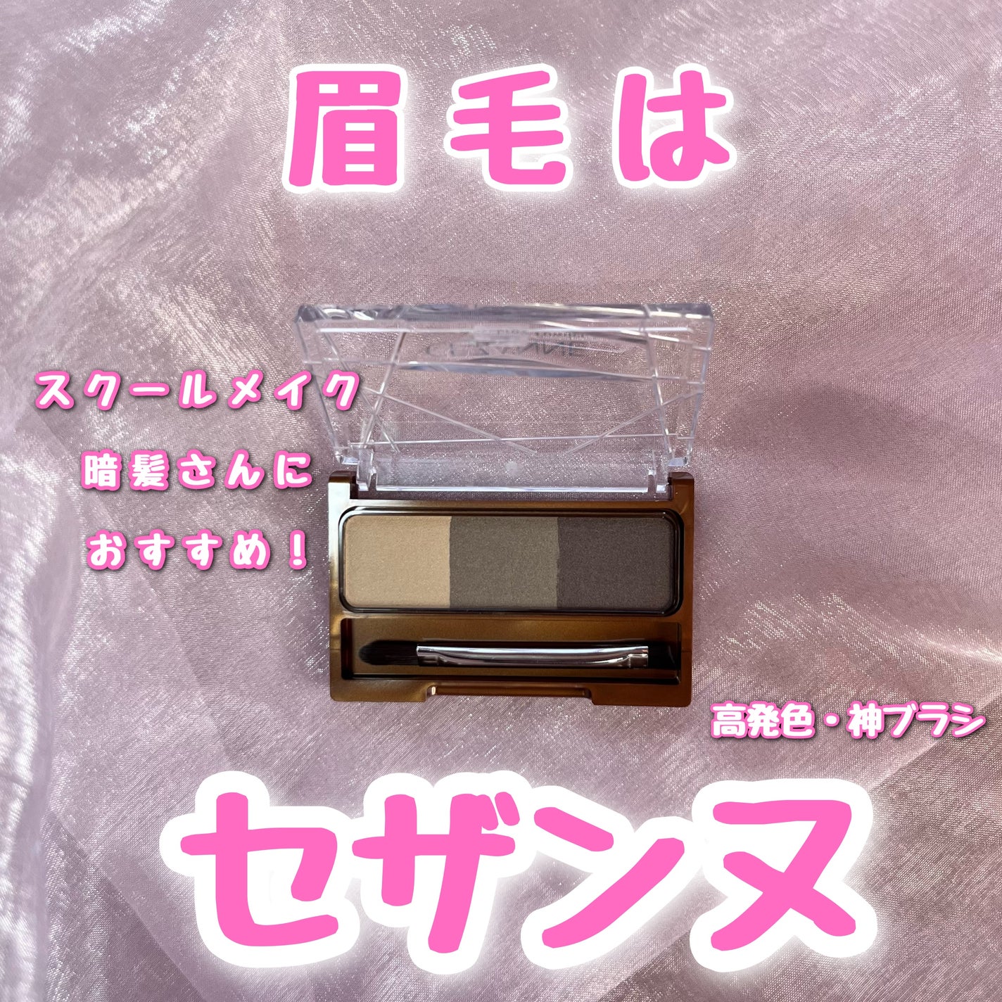 ノーズ&アイブロウパウダー/CEZANNE/パウダーアイブロウを使ったクチコミ(1枚目)