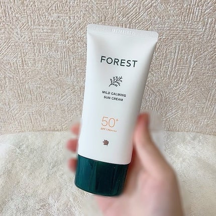 フォレスト マイルドカーミングサンクリーム/FoRest by Greenfinger/日焼け止めクリームを使ったクチコミ(1枚目)
