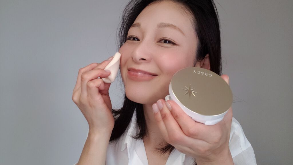 インテグレート グレイシィ プレミアムパクト/グレイシィ/パウダーファンデーションを使ったクチコミ（1枚目）