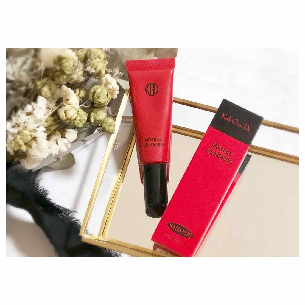 マイファンスィー モイスチャー ファンデーション/Koh Gen Do/クリーム・エマルジョンファンデーションを使ったクチコミ（1枚目）