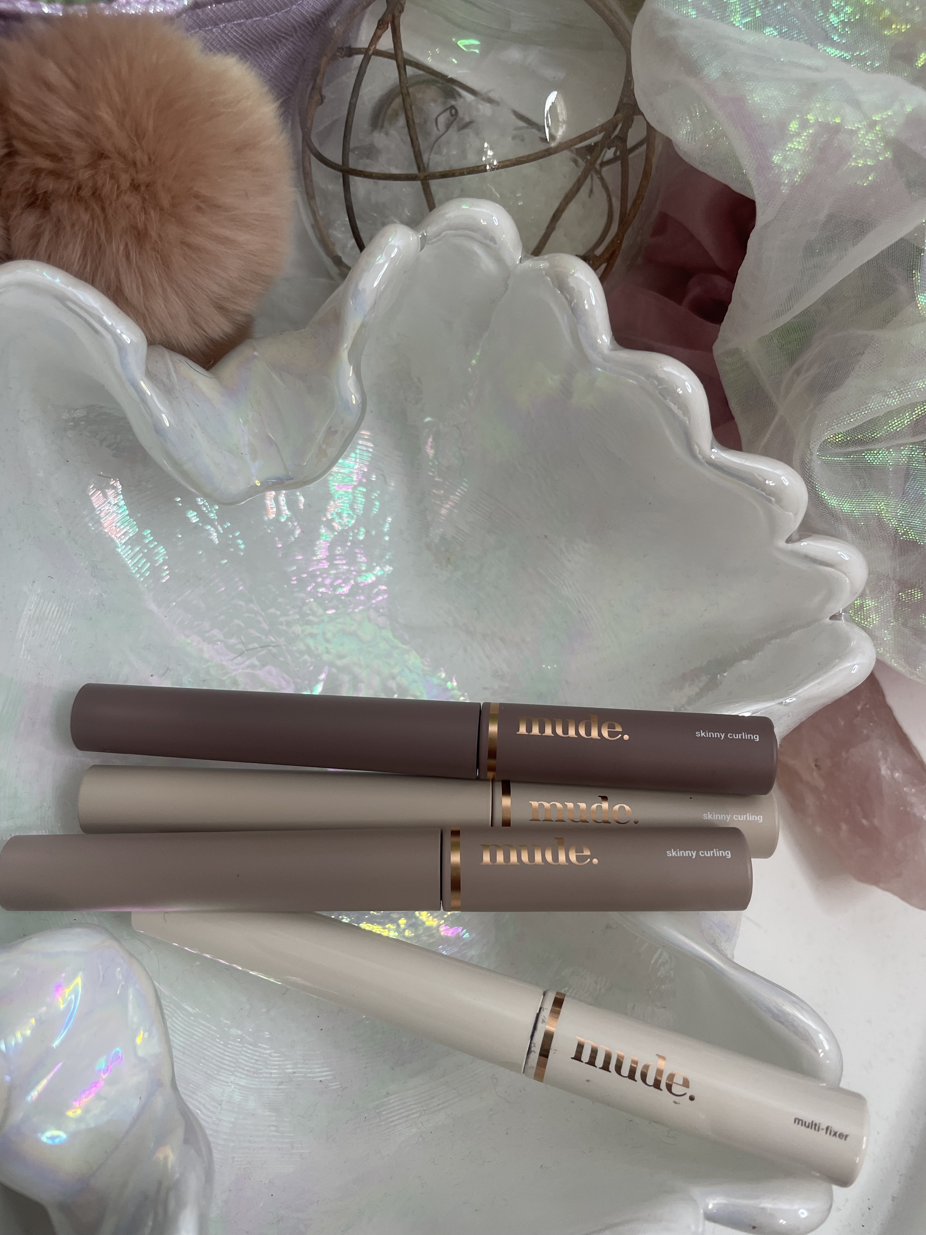 インスパイアスキニーカーリングマスカラ/mude./マスカラを使ったクチコミ（2枚目）