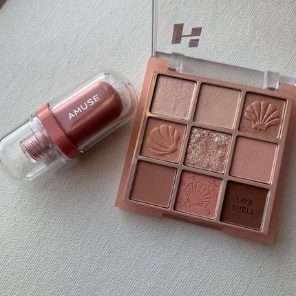 マイフェイブムードアイパレット 9カラー/HOLIKA HOLIKA/アイシャドウパレットを使ったクチコミ(4枚目)