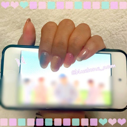 ネイルフィット ジェルネイルシール/GELATO FACTORY/ネイルシールを使ったクチコミ(6枚目)