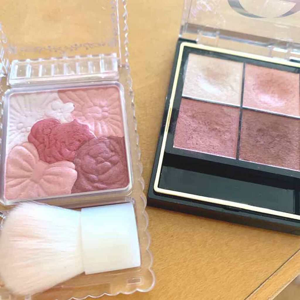 グロウフルールチークス/キャンメイク/パウダーチークを使ったクチコミ(1枚目)