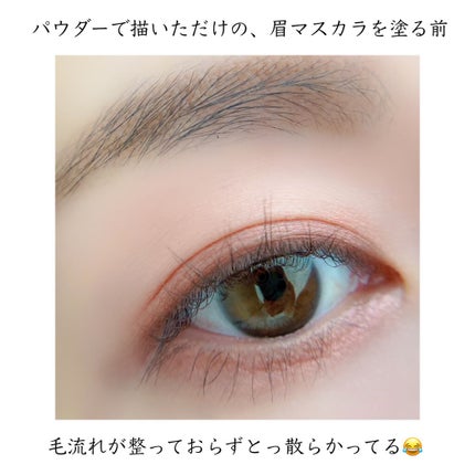 セルヴォーク インディケイトアイブロウマスカラ C/Celvoke/眉マスカラを使ったクチコミ(4枚目)