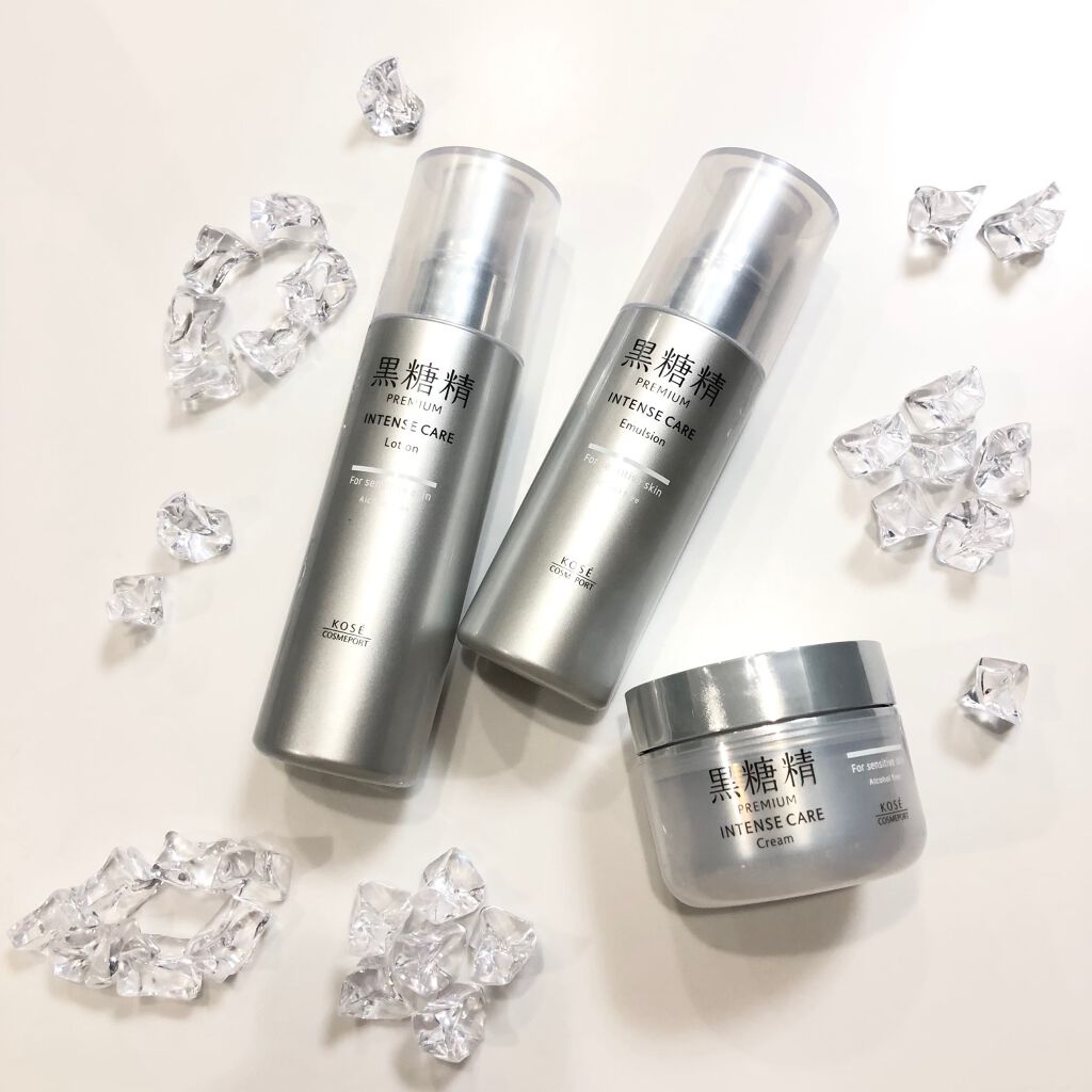 プレミアム インテンスケア エマルジョン/黒糖精/乳液を使ったクチコミ（1枚目）