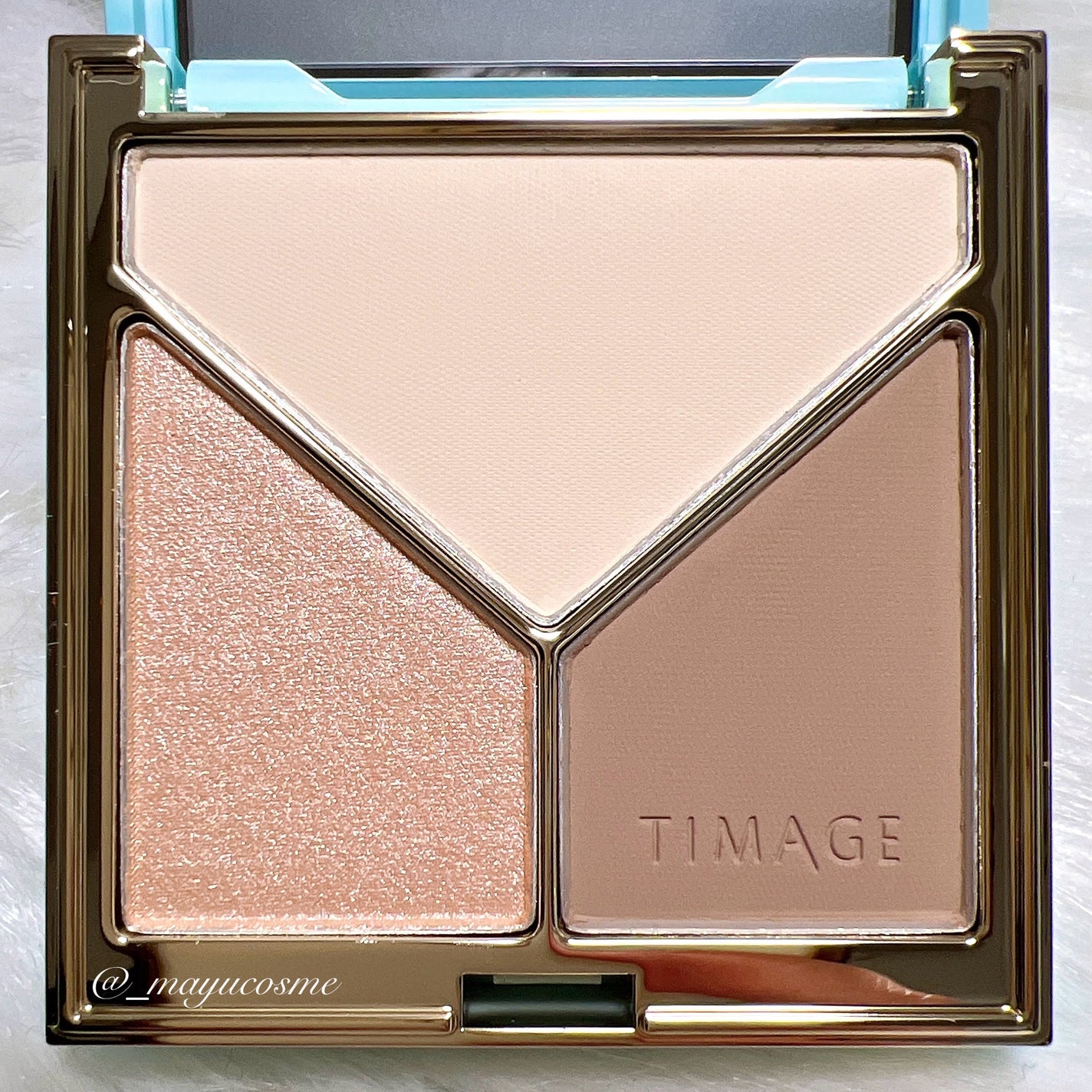 ハイライトシェーディングパレット/TIMAGE/パウダーハイライトを使ったクチコミ(2枚目)