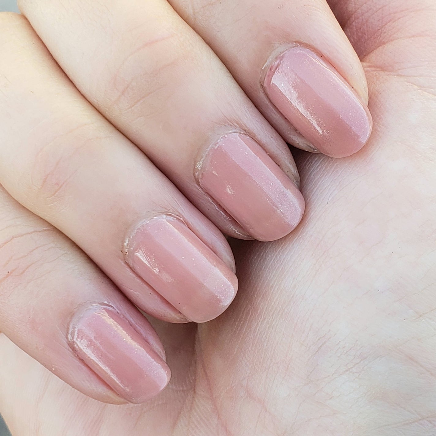 土木系おねいさん on LIPS 「今日のネイル💅職場でも悪目立ちしない、清楚な雰囲気の血色ピンク..」(2枚目)