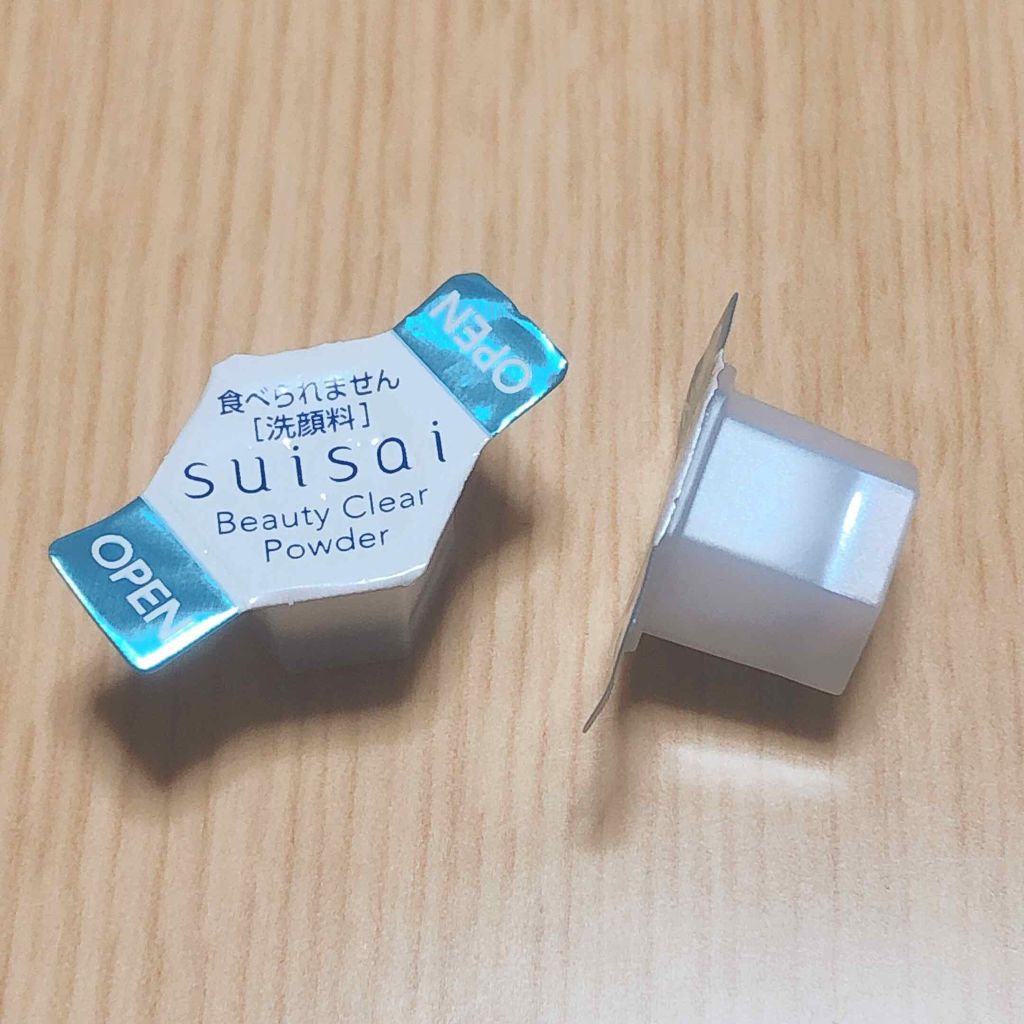 スイサイ ビューティクリア パウダーウォッシュ/suisai/洗顔パウダーを使ったクチコミ(2枚目)