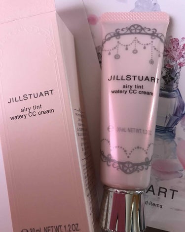 エアリーティント ウォータリーCCクリーム/JILL STUART/CCクリームを使ったクチコミ（1枚目）