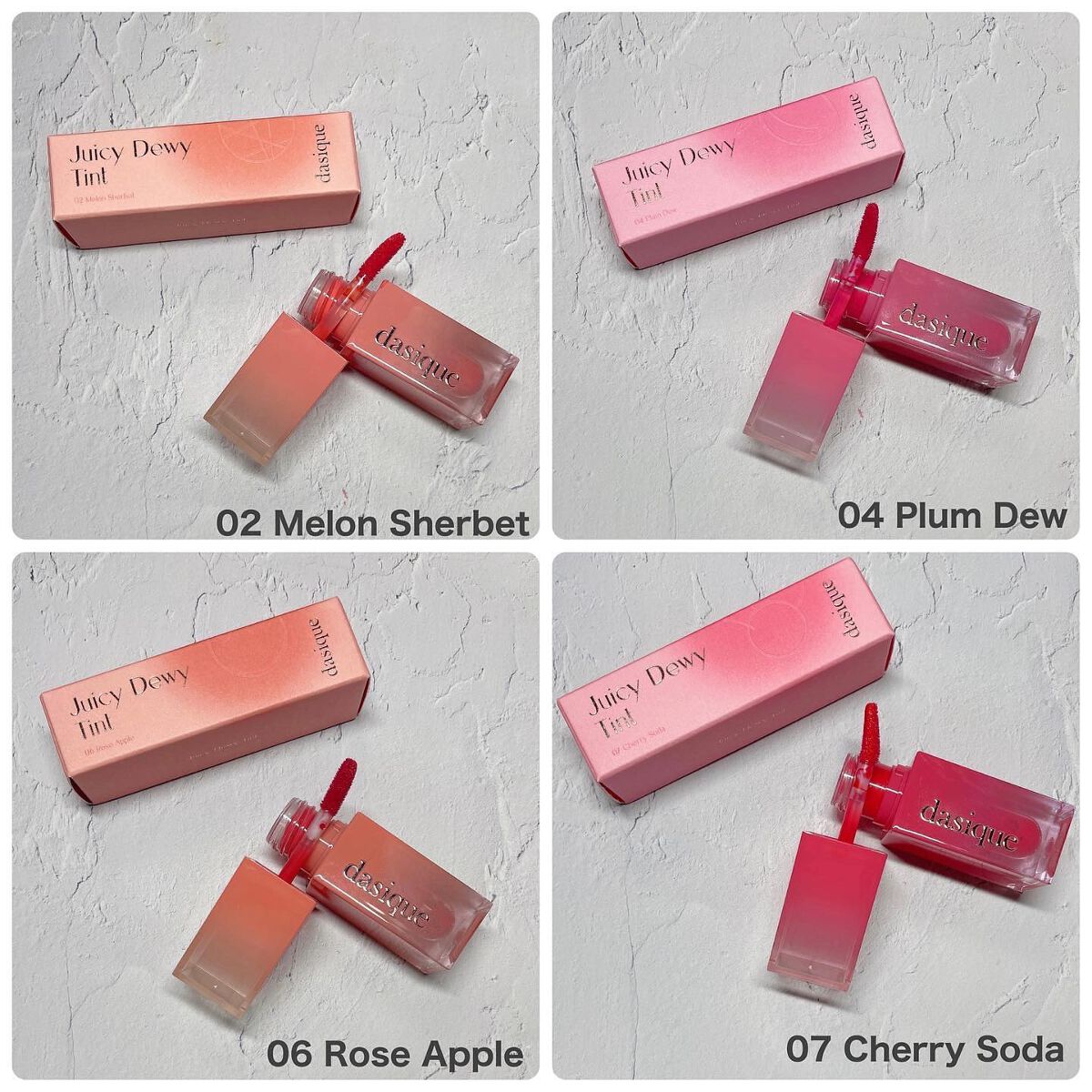 ジューシーデュイティント/dasique/リップティントを使ったクチコミ（3枚目）