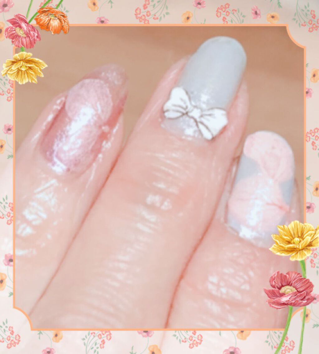 3Dアートネイルシール/ビー・エヌ/ネイルシールを使ったクチコミ(3枚目)